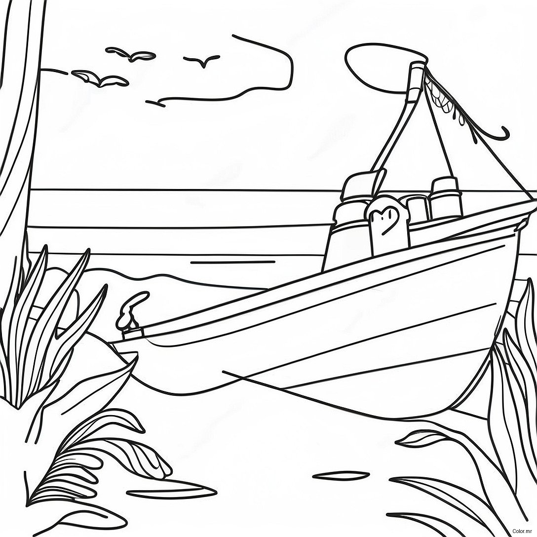 Adventure Filled Pogue Life Outer Banks Coloring Page 59046 49039