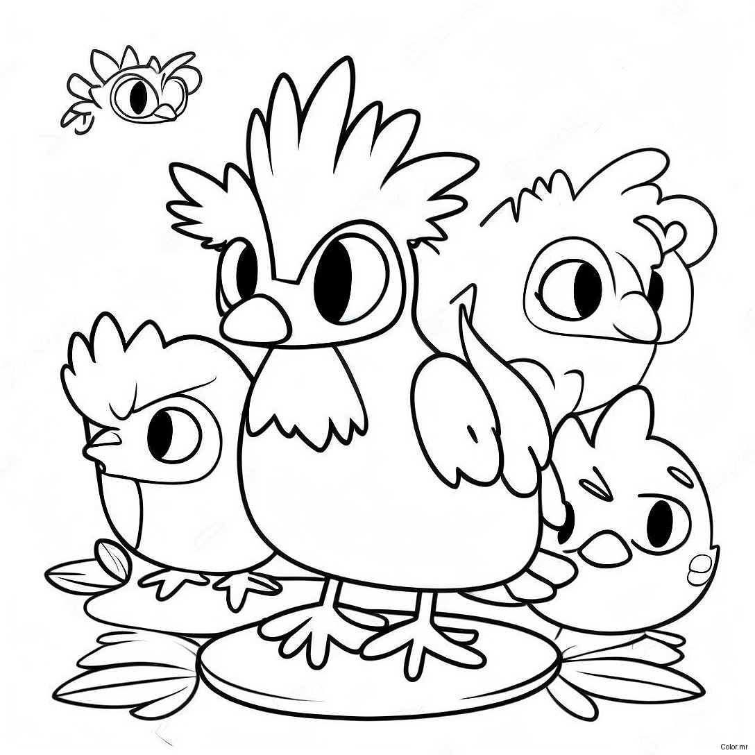 Adventurous Wingfeather Saga Characters Coloring Page 11398 9343