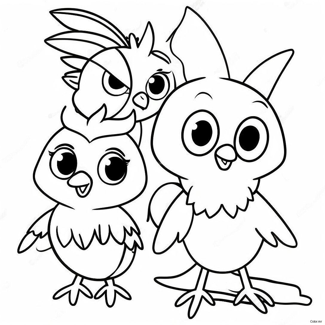 Adventurous Wingfeather Saga Characters Coloring Page 11398 9344