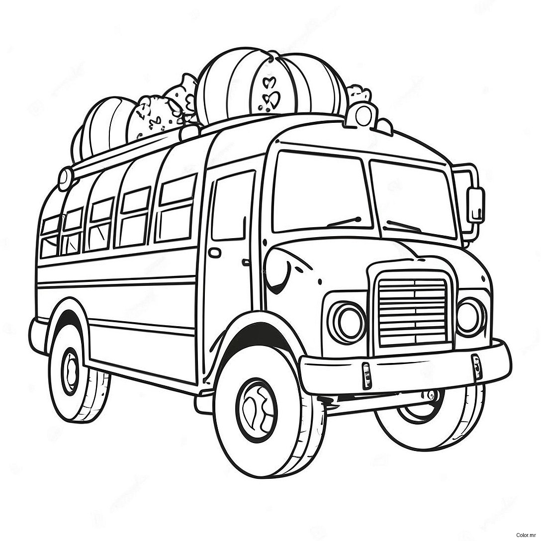 Autobus Da Battaglia Di Fortnite Da Colorare 73314 60517