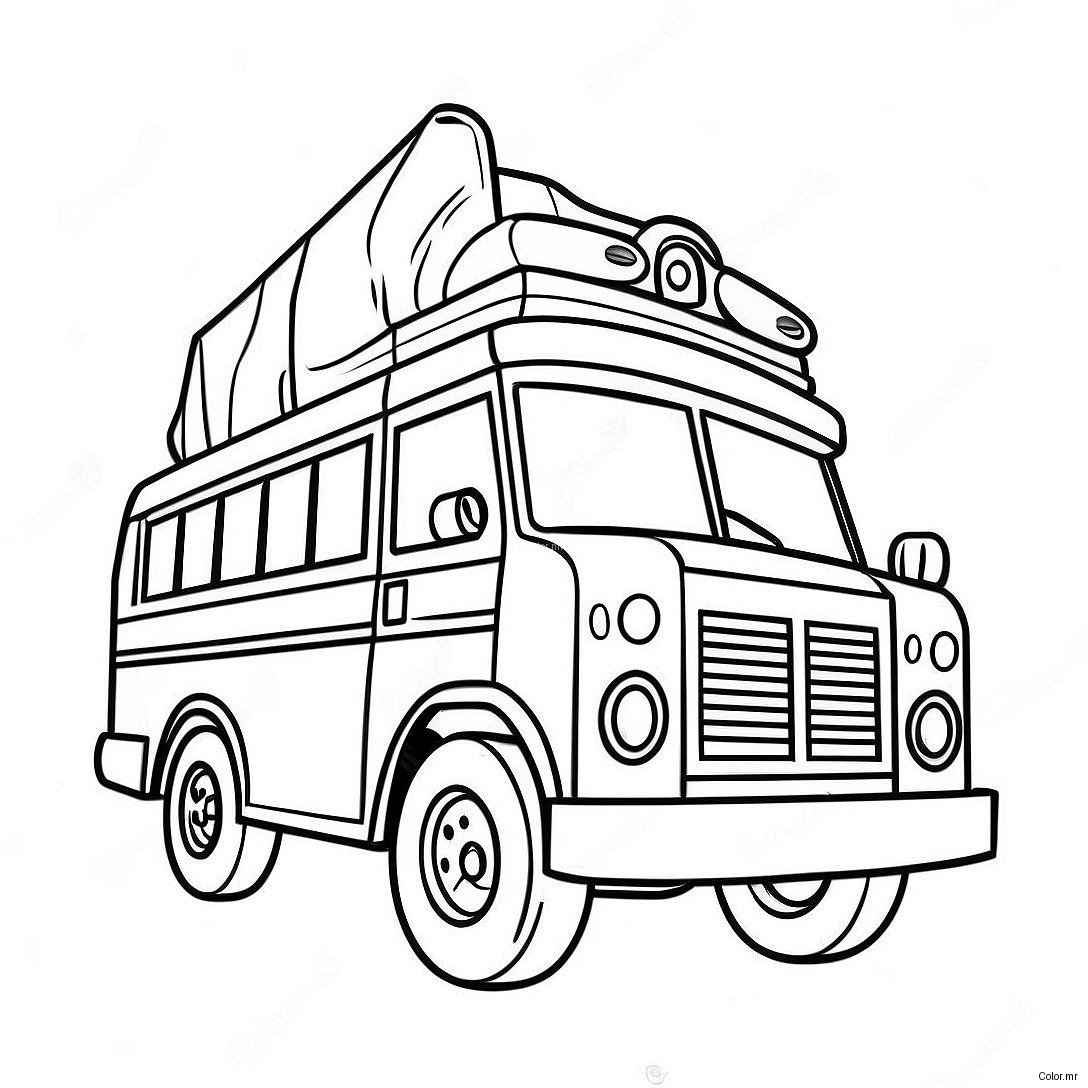 Autobus Da Battaglia Di Fortnite Da Colorare 73314 60518