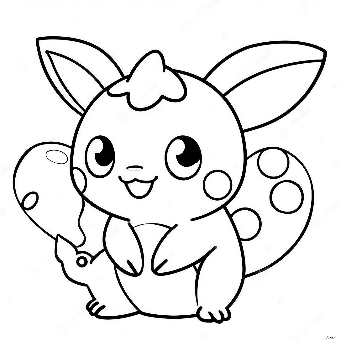 Charming Pokemon From Scarlet And Violet Coloring Page 4211 3399