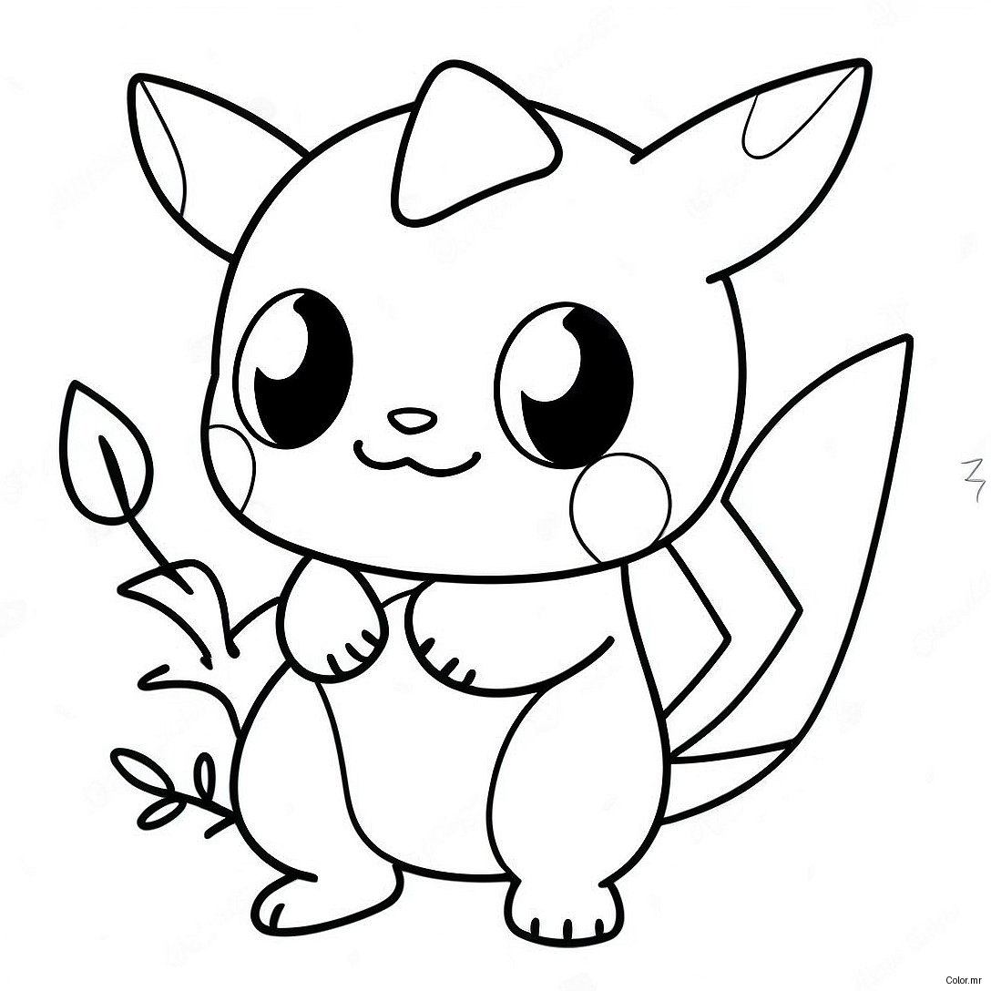 Charming Pokemon From Scarlet And Violet Coloring Page 4211 3400