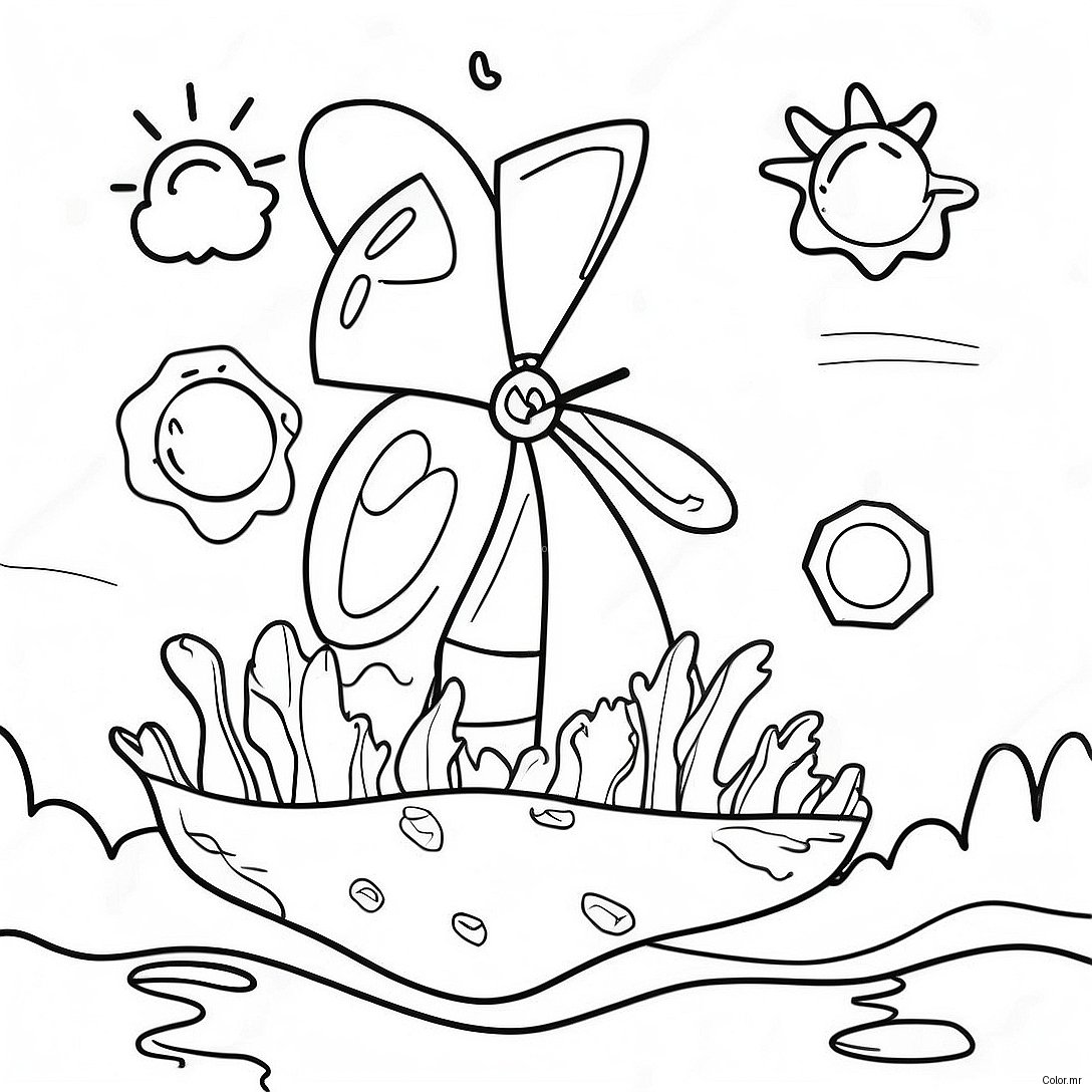 Climate Change Awareness Coloring Page 31208 27960
