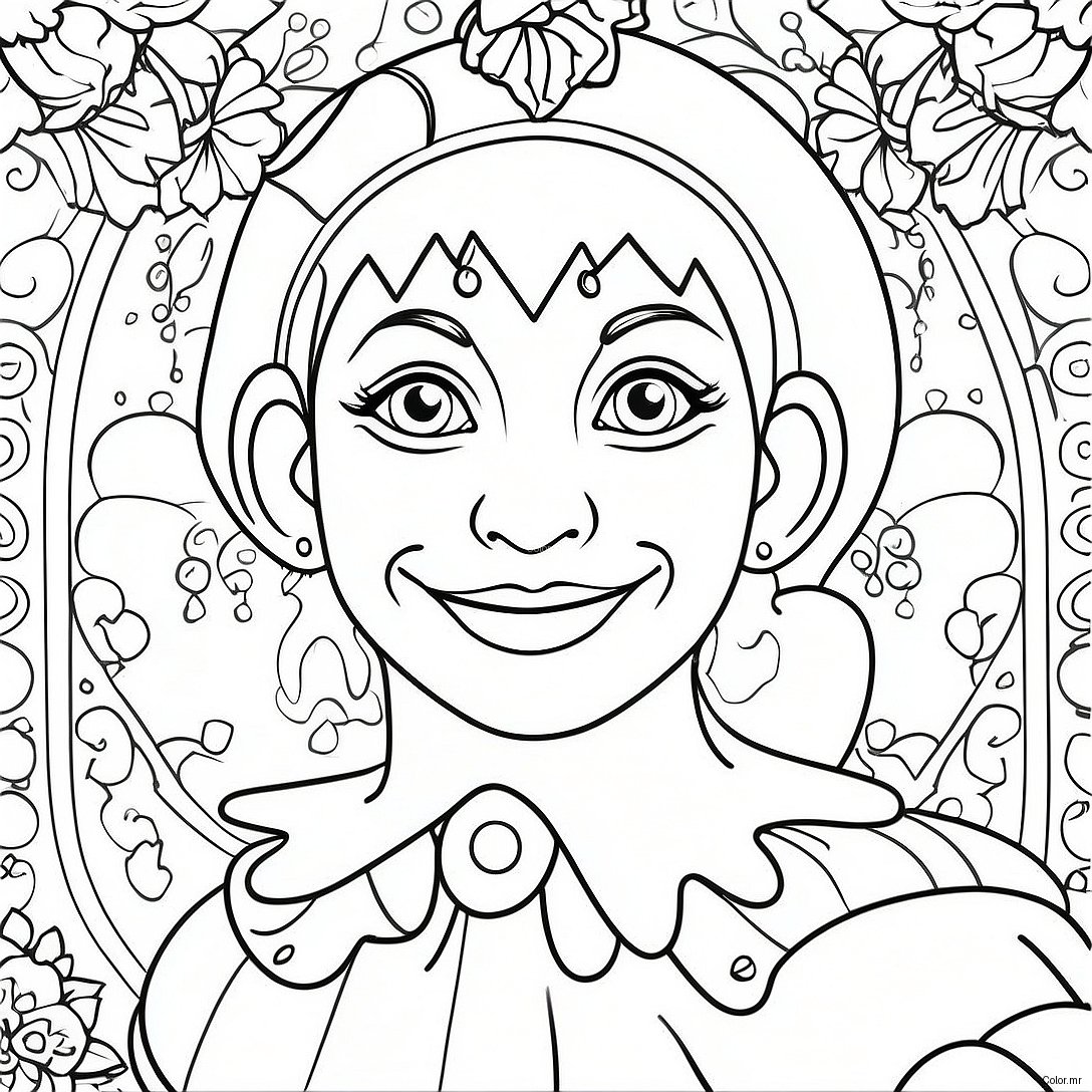 Colorful Jester Garten Of Banban Coloring Page 60897 50505