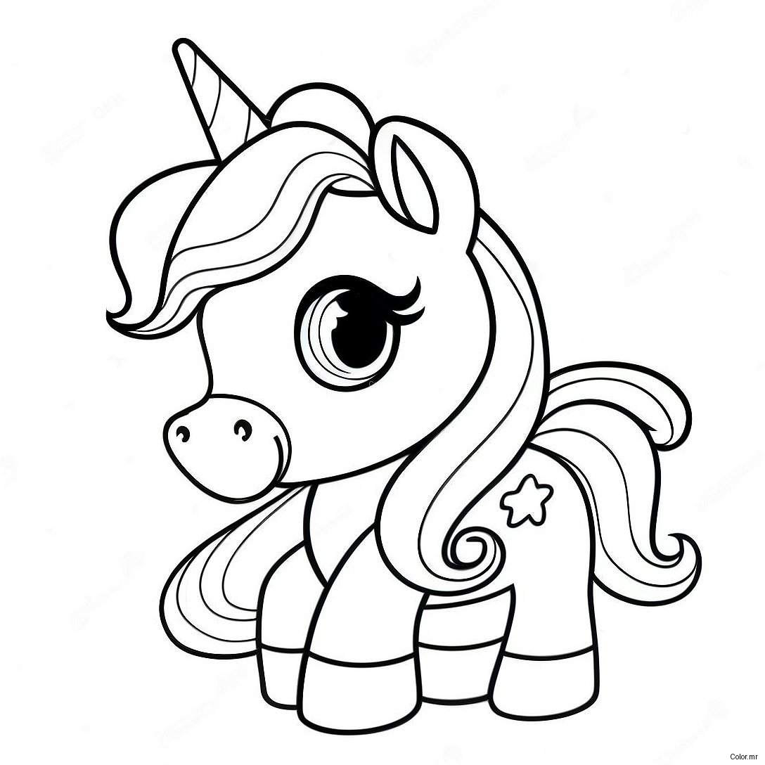 Colorful Lisa Frank Christmas Unicorn Coloring Page 65651 54237