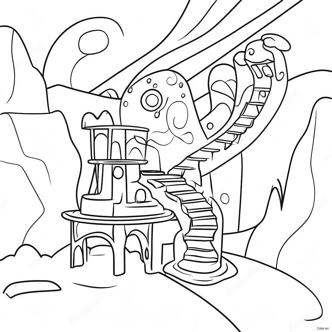Colorful Marble Run Adventure Coloring Page 42832 35674