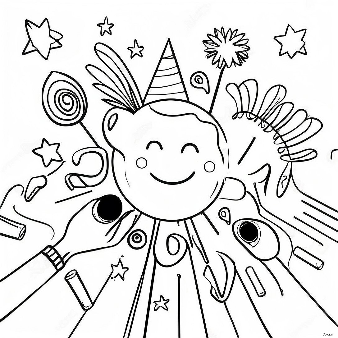 Colorful Neurodiversity Celebration Coloring Page 38287 31842