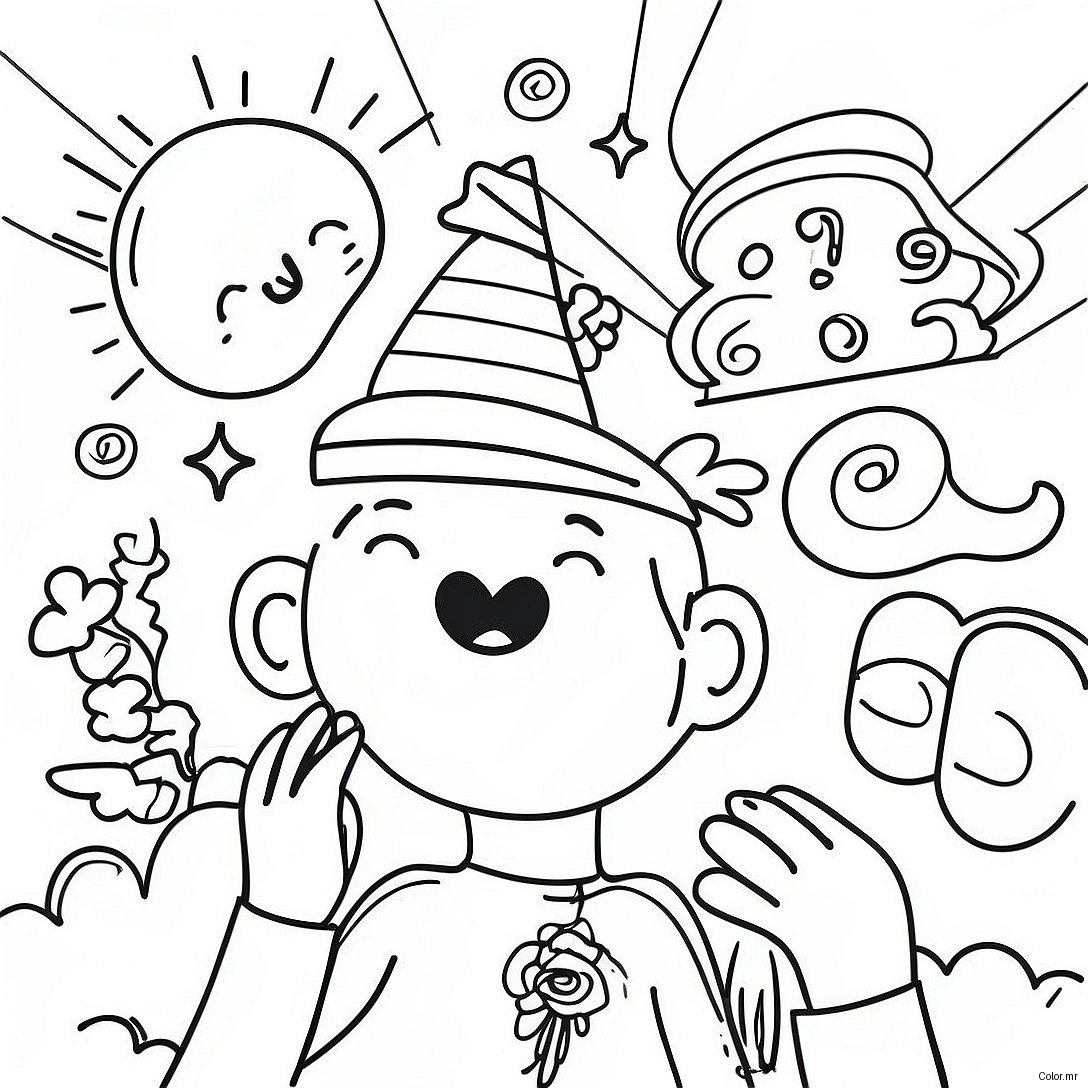 Colorful Neurodiversity Celebration Coloring Page 38287 31844