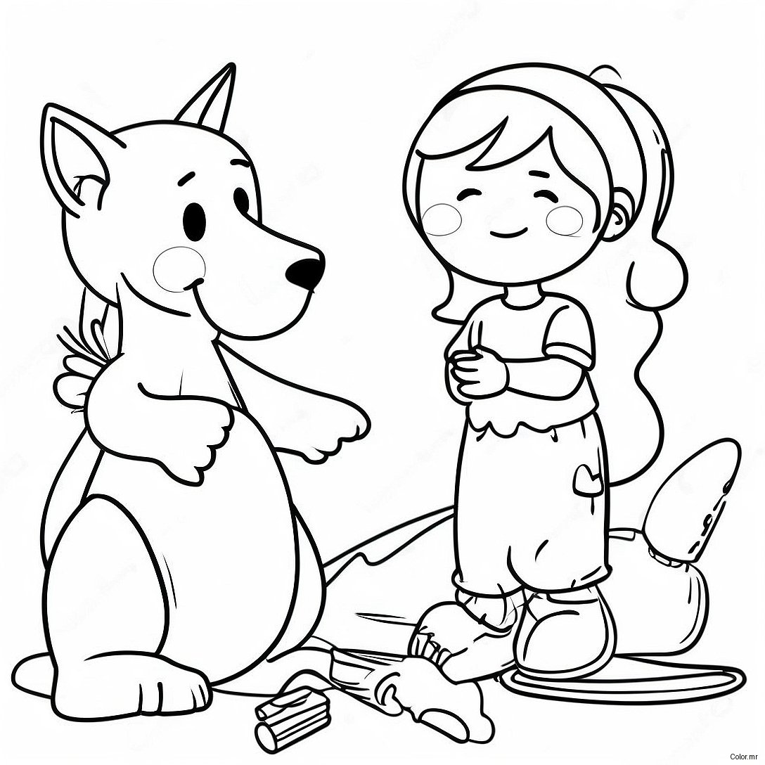 Creative Friends Art Lab Coloring Page 16092 13588