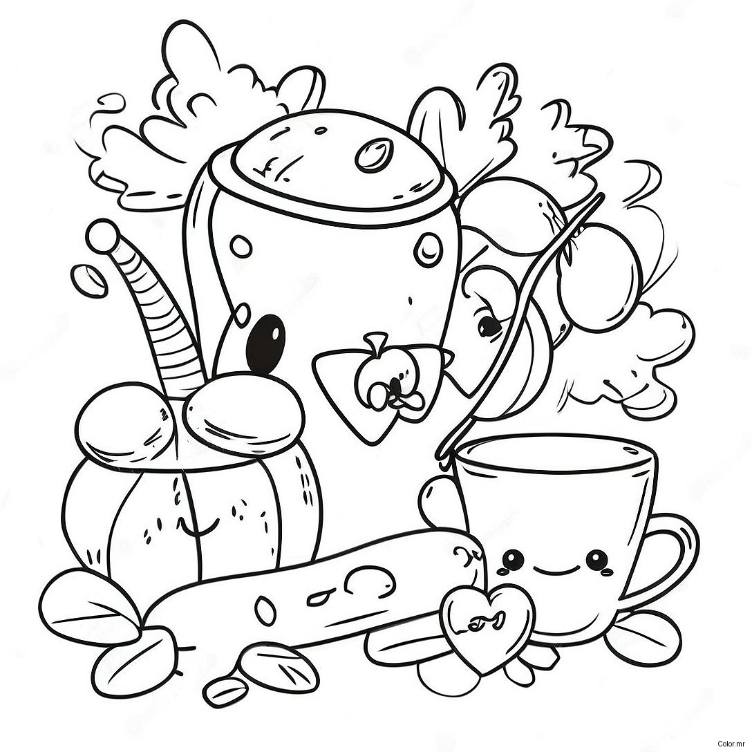 Friends Art Lab Banner Coloring Page 16091 13581