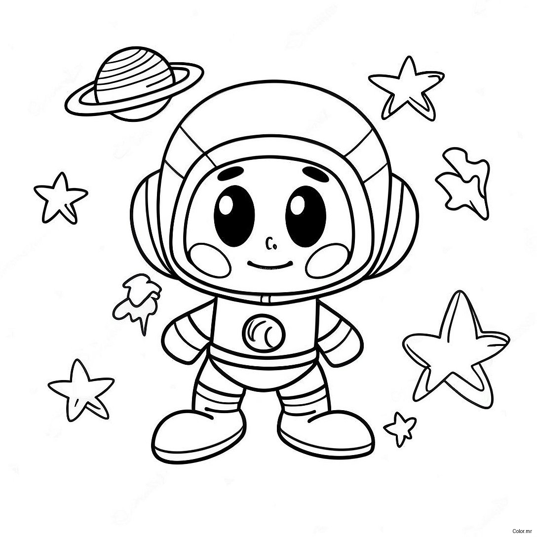 Funny Marvin The Martian In Space Coloring Page 22754 20944