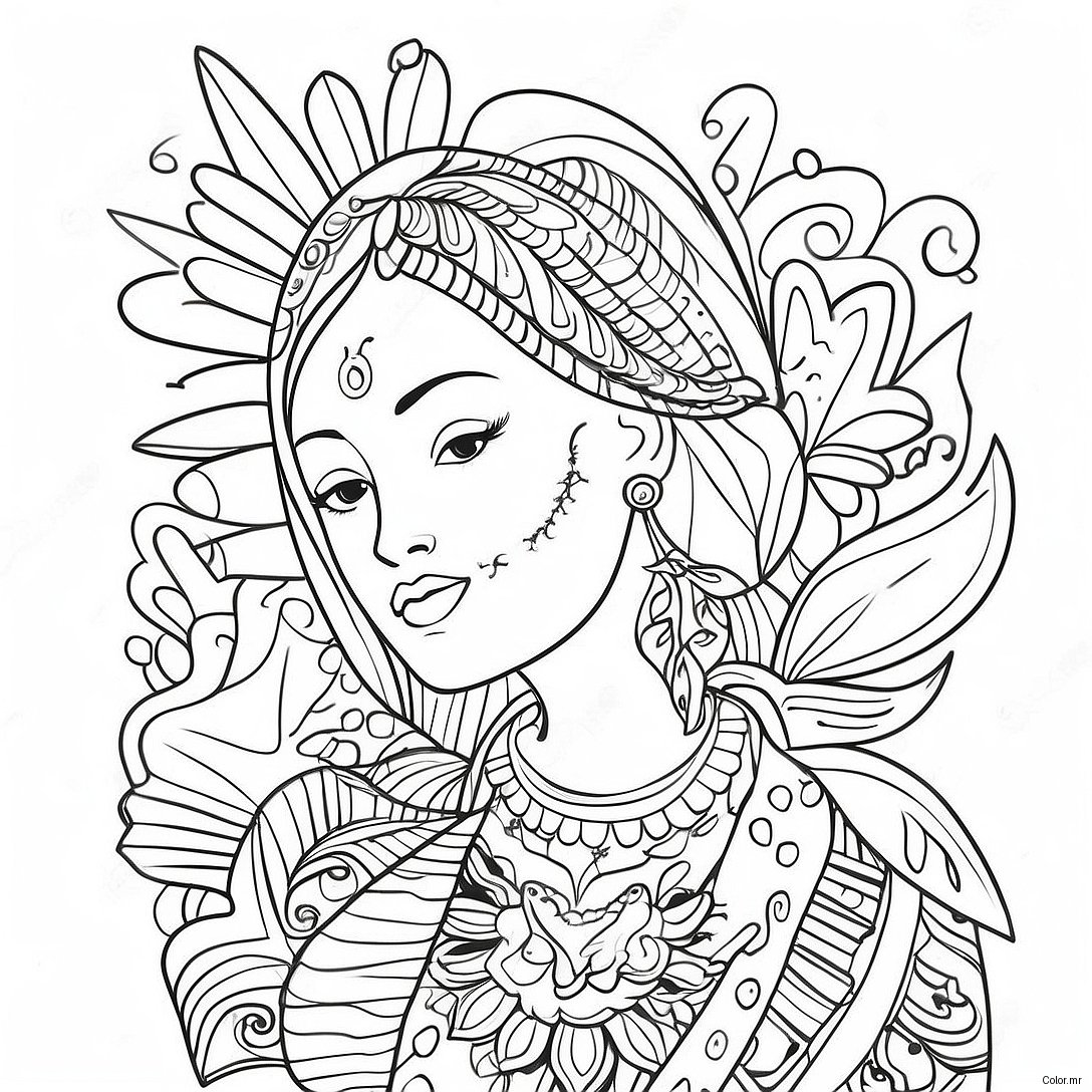 I Am Enough Inspirational Quotes Coloring Page 58155 48333