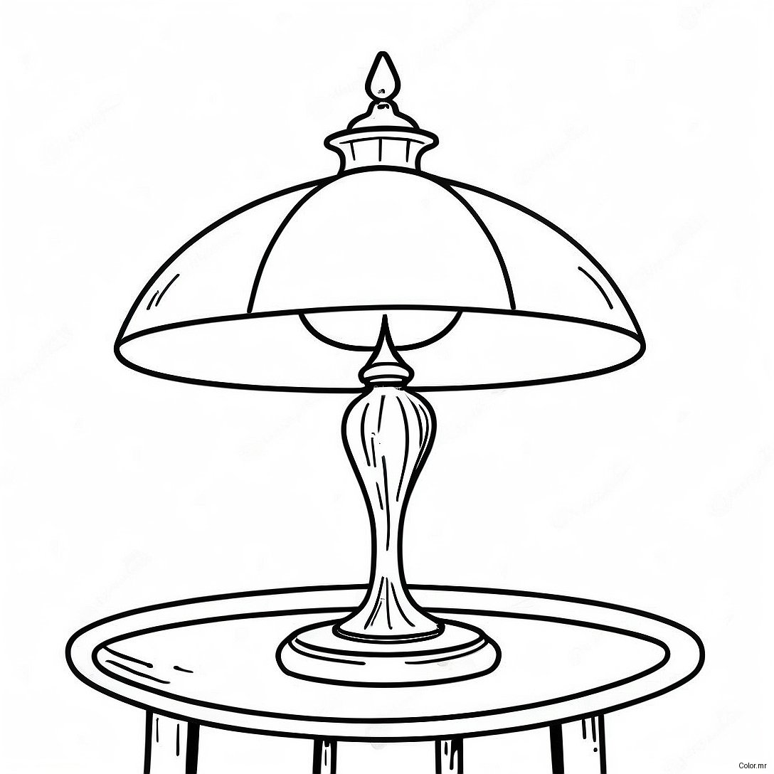 Lampada Vintage Da Colorare 47144 39222