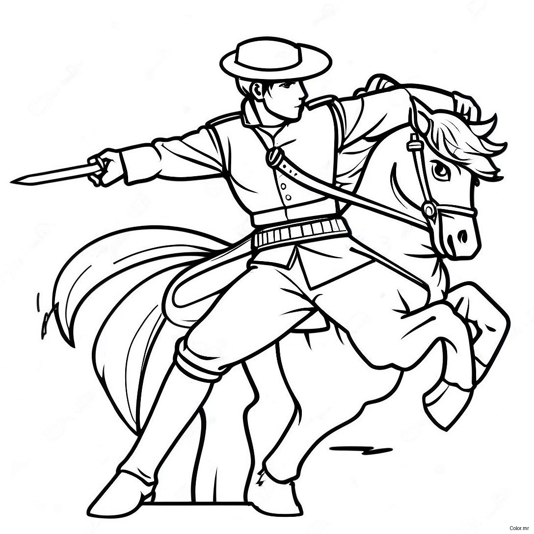 Levi In Posa Da Battaglia Da Colorare 41119 34149