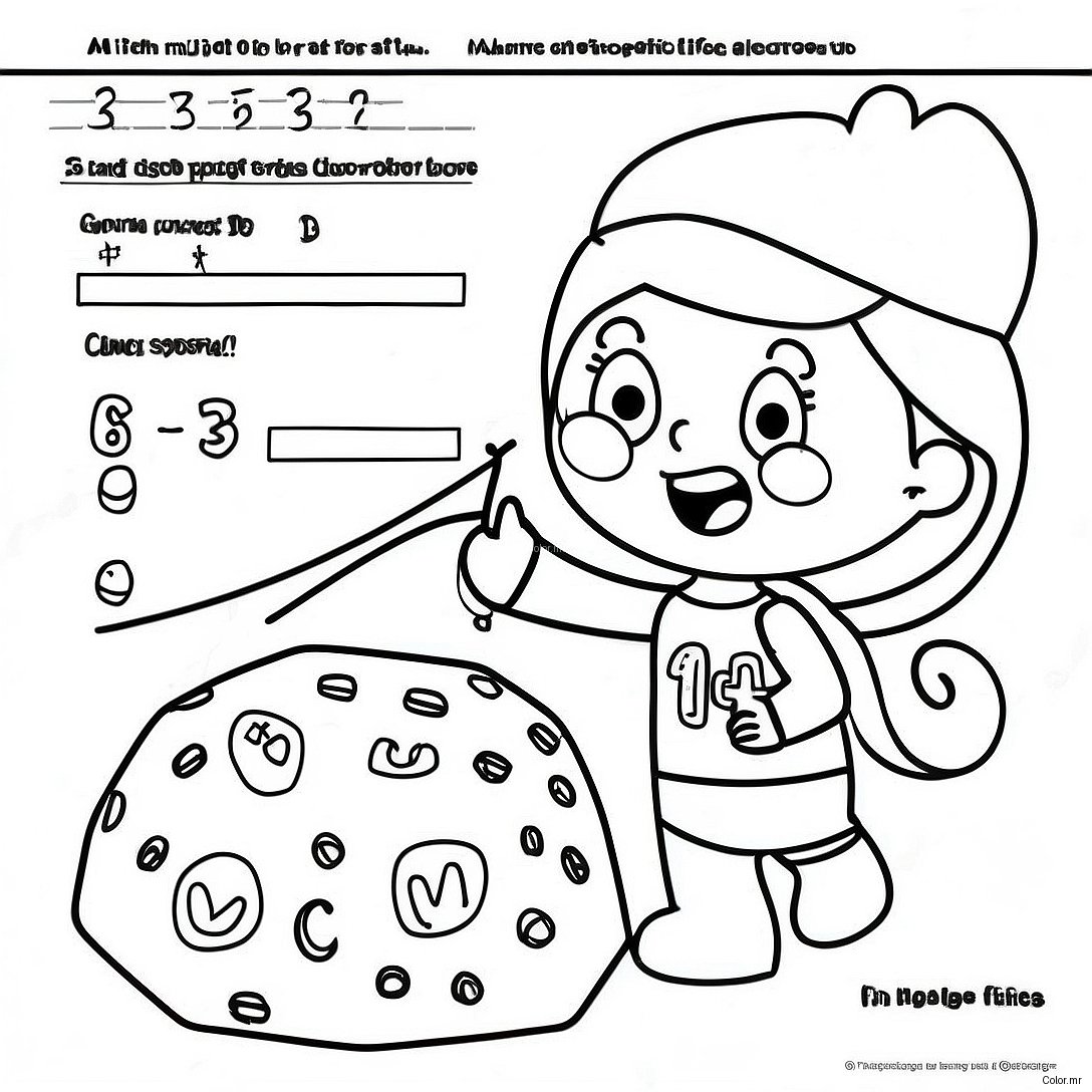 Math 3rd Grade Addition Coloring Page 13698 11351