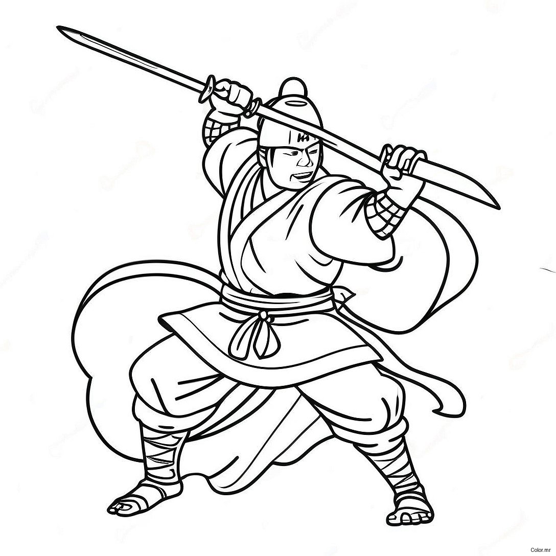 Mitsuri Kanroji In Posa Di Battaglia Da Colorare 1952 1607
