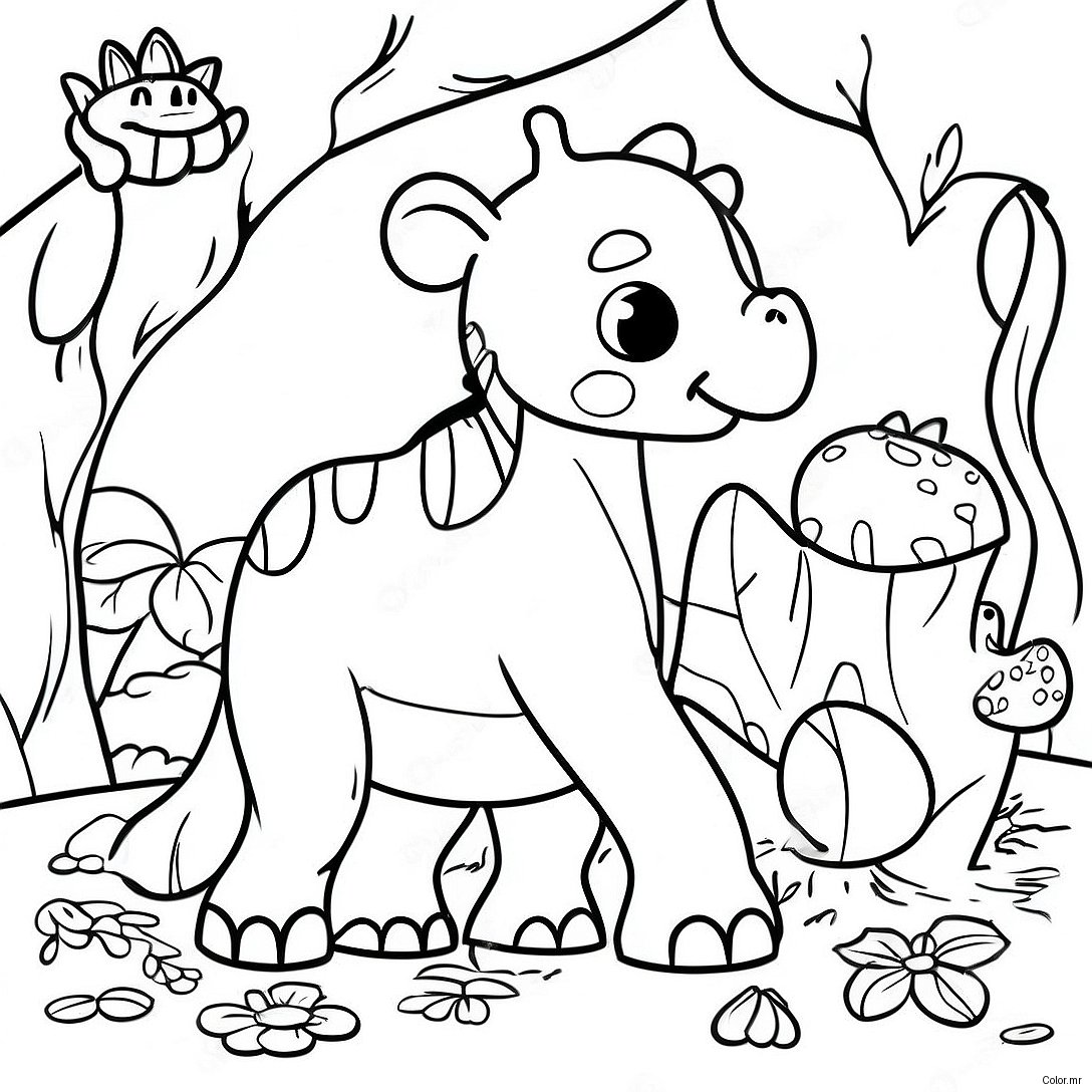 Pagina Da Colorare Animali Della Giungla Dettagliati 61097 50665