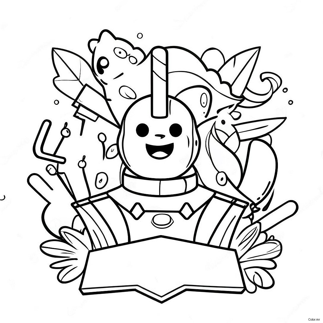 Pagina Da Colorare Del Logo Di Fortnite Capitolo 2 Stagione 2 49954 41661