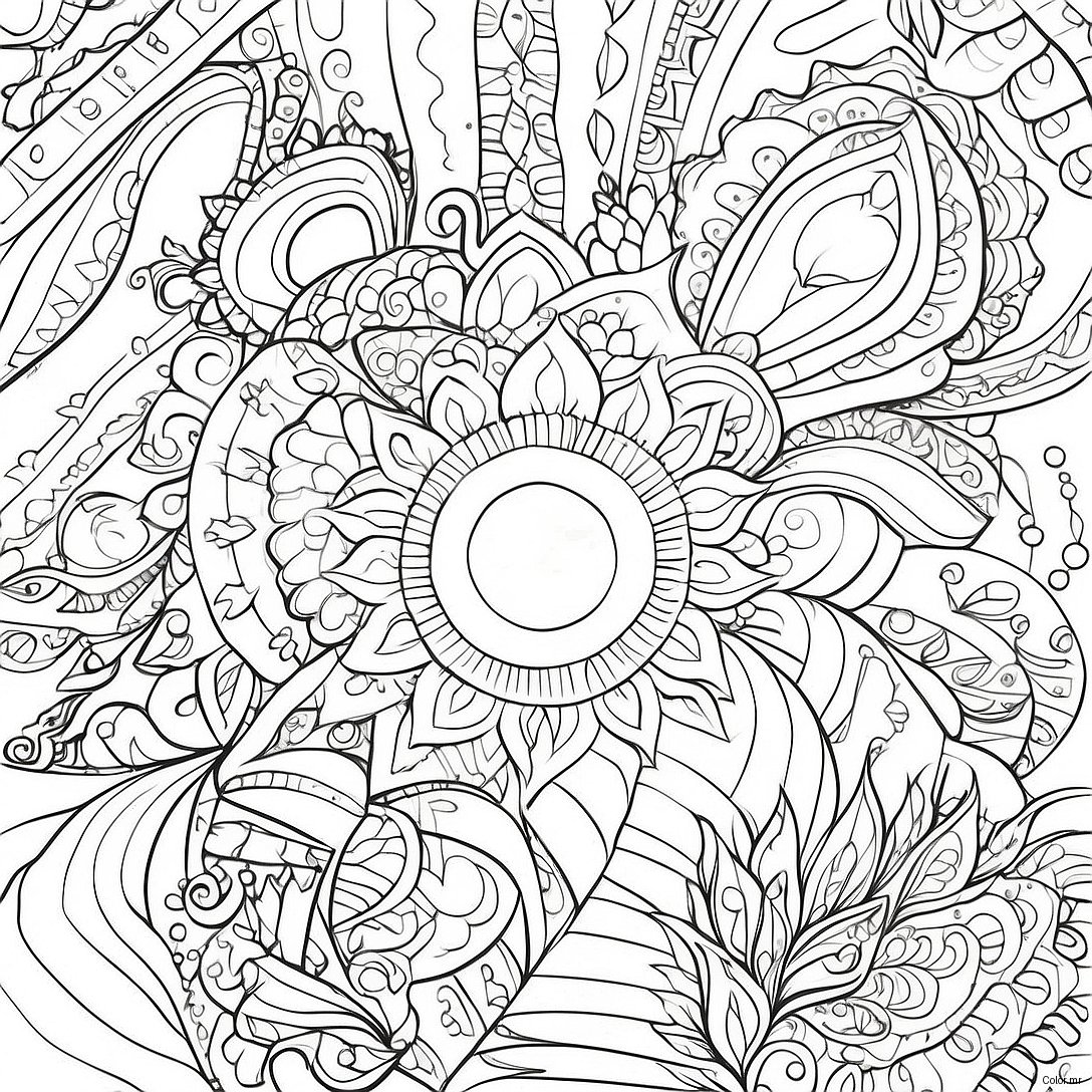 Pagina Da Colorare Dettagliata Delle Abilita Motorie Fini 65421 54061
