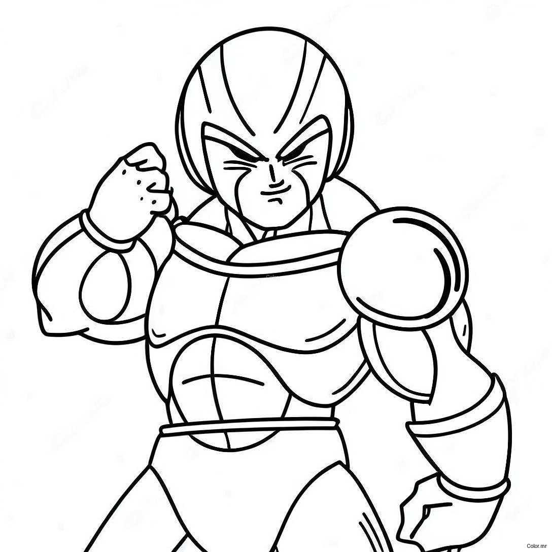 Pagina Da Colorare Di Frieza In Armatura Da Battaglia 17646 14802