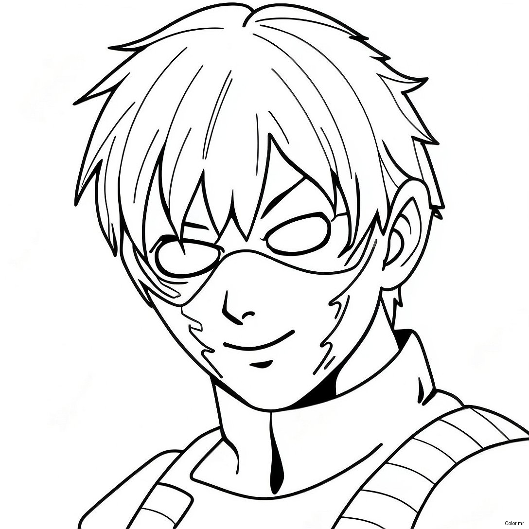 Pagina Da Colorare Di Kaneki Ken In Battaglia 20973 19393
