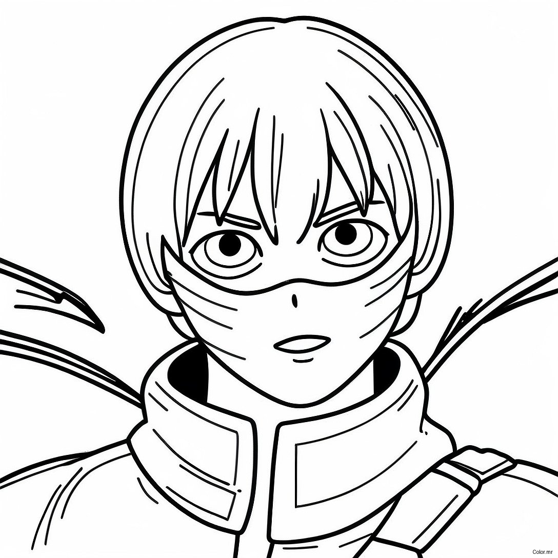 Pagina Da Colorare Di Kaneki Ken In Battaglia 20973 19395