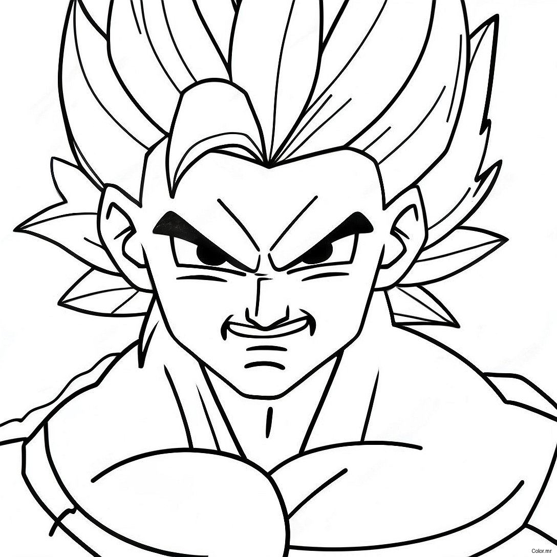 Pagina Da Colorare Super Saiyan Gogeta In Battaglia 8767 7171