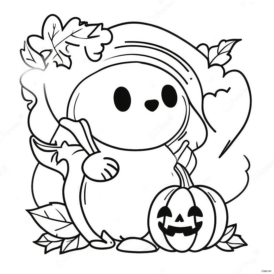 Pagina Da Colorare Vintage Di Halloween 15499 13125