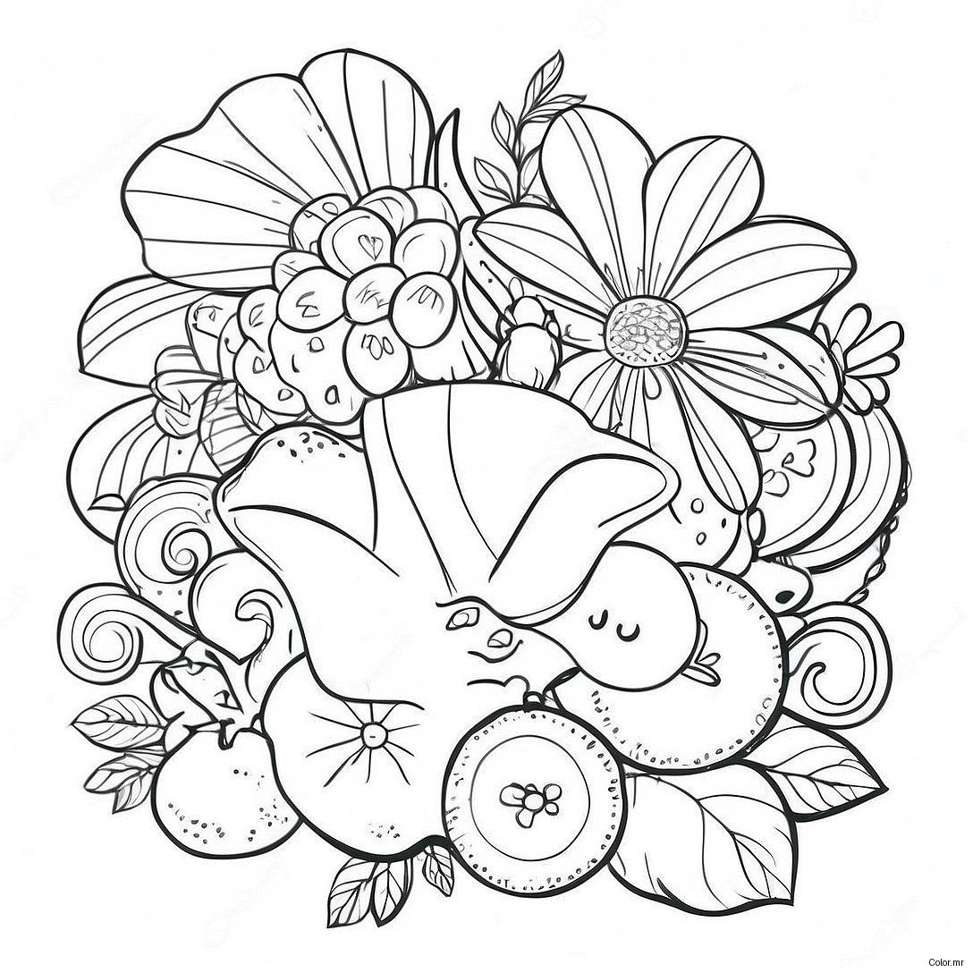 Pagina Da Colorare Vintage 1461 1167