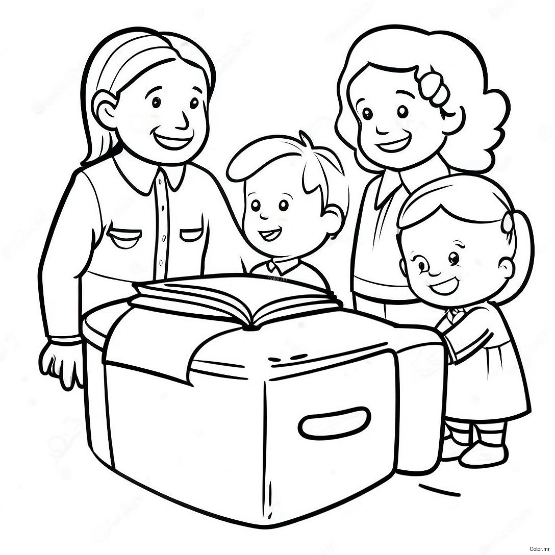 Preschool Sunday School Coloring Page 40327 33438
