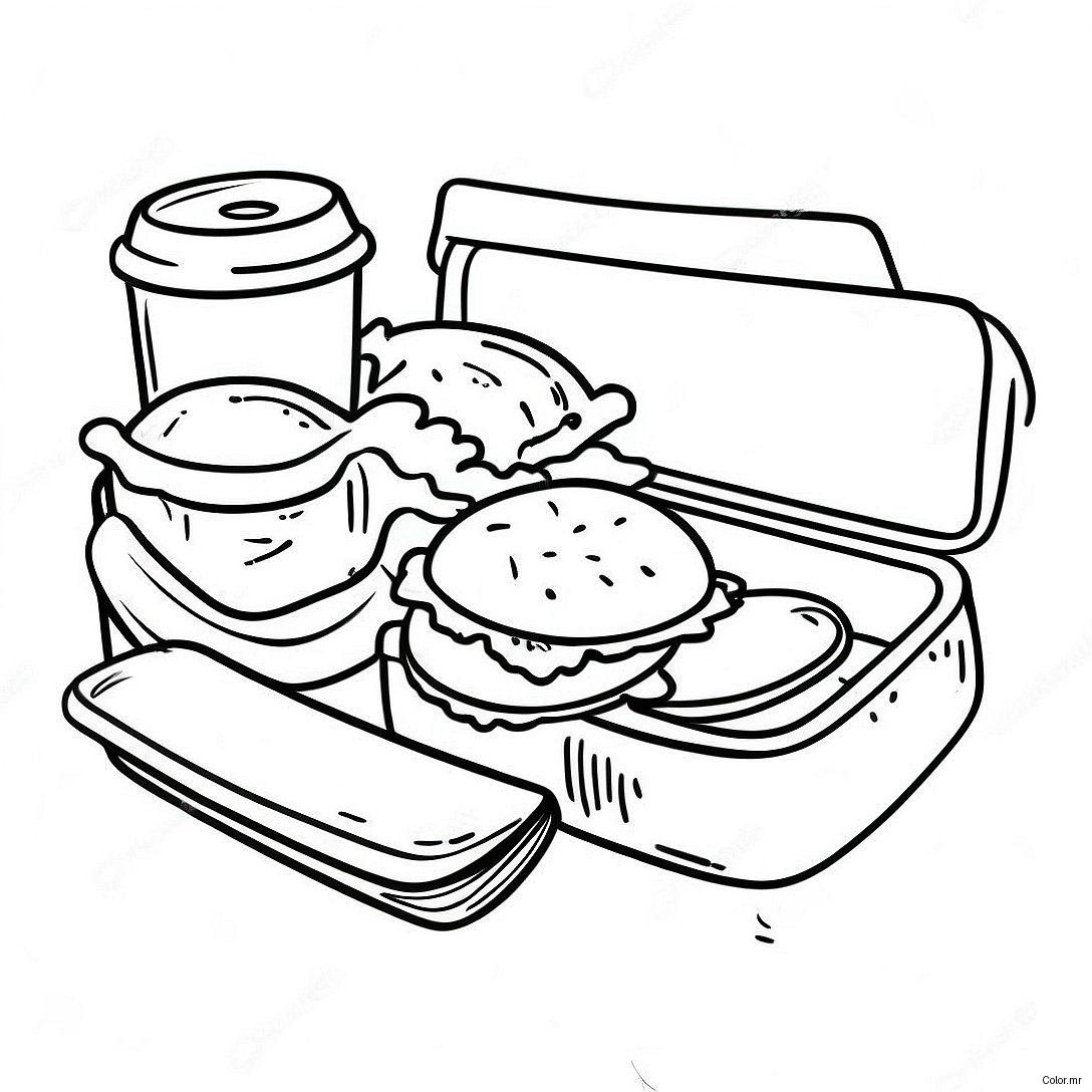School Lunch Hero Day Coloring Page 35943 29887