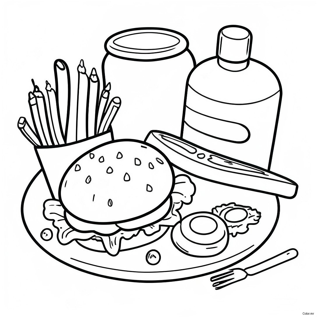 School Lunch Hero Day Coloring Page 35943 29984