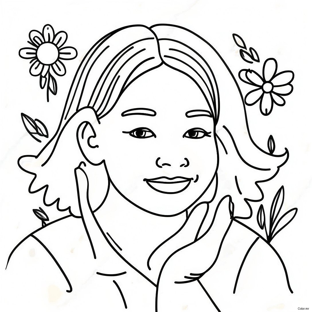 Self Care Mental Health Coloring Page 43182 35944