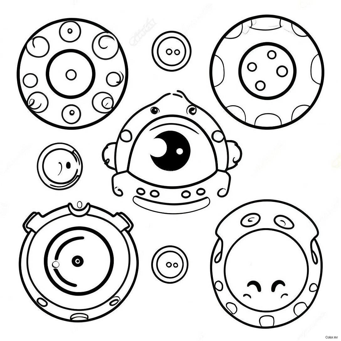 Wild Kratts Creature Power Discs Coloring Page 30748 27589