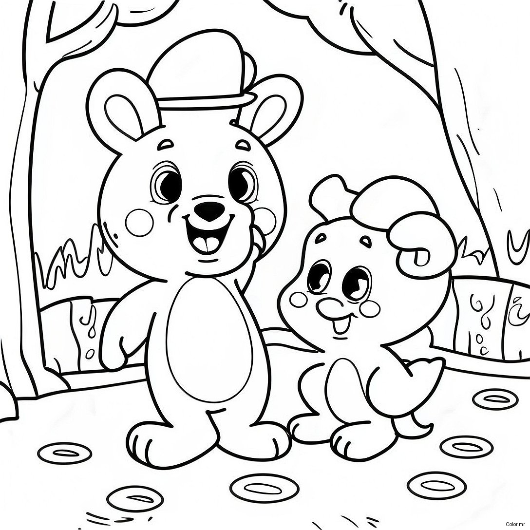 Willy S Wonderland Characters Coloring Page 15290 12811