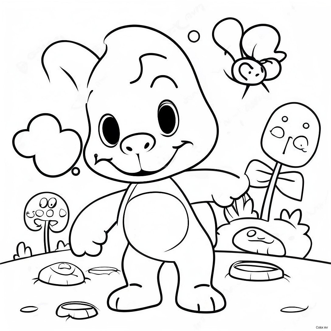 Willy S Wonderland Characters Coloring Page 15290 12955