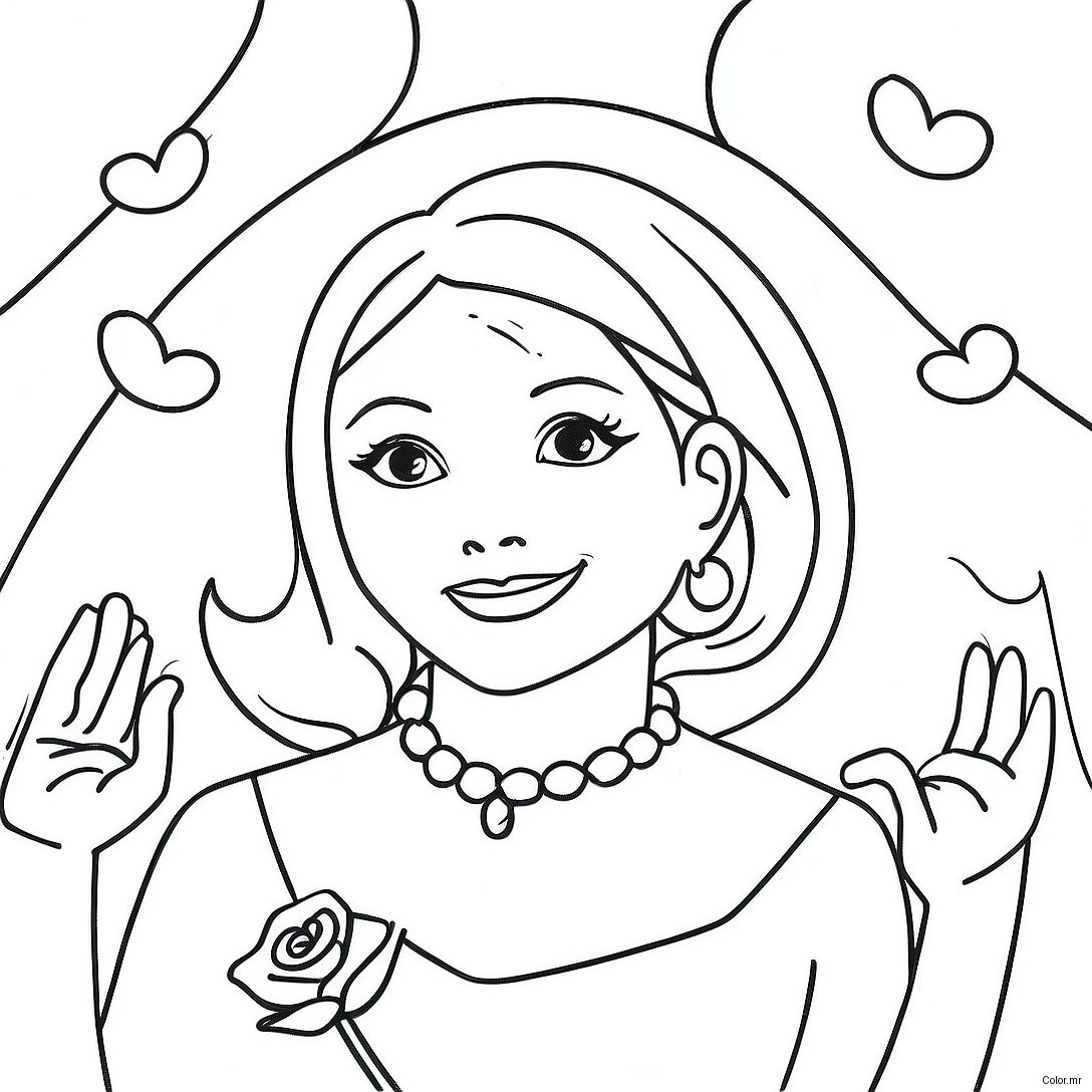 Women S Day Celebration Coloring Page 19988 18639