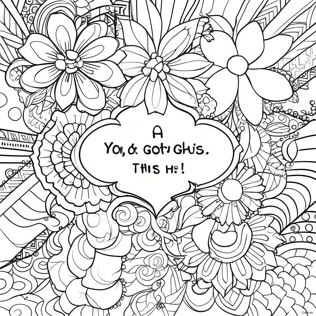 You Got This Motivational Quote Coloring Page 69213 57033