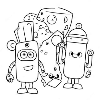 Pagina Da Colorare Dei Storybots 10387-8522