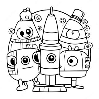 Pagina Da Colorare Dei Storybots 10387-8524