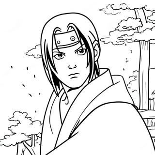 Itachi Pagine Da Colorare