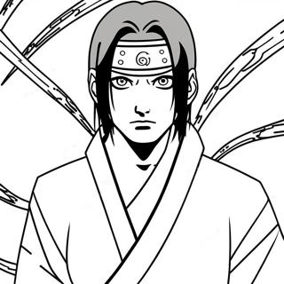 Pagina Da Colorare Di Itachi 10437-8563