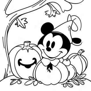 Pagina Da Colorare Disney Autunnale 10467-8586