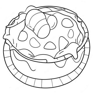 Pagina Da Colorare Della Torta 11297-9259