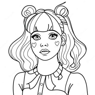 Pagina Da Colorare Di Melanie Martinez 11527-9443