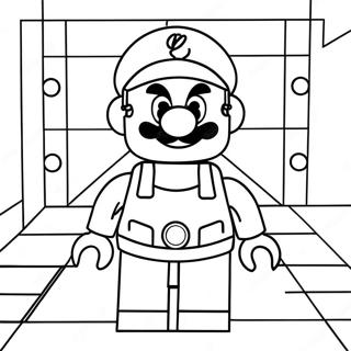 Lego Mario Pagine Da Colorare