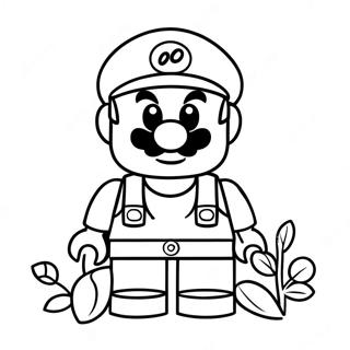 Pagina Da Colorare Di Lego Mario 11747-9641