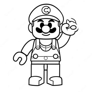 Pagina Da Colorare Di Lego Mario 11747-9643