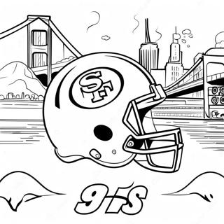 Pagina Da Colorare Logo Dei San Francisco 49ers 11867-9715